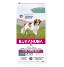 EUKANUBA Daily Care Mono-Protein Adult All Breed Duck - dry dog food - 12kg