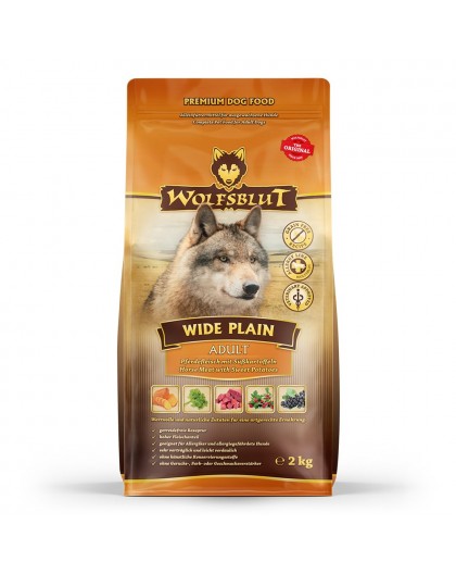 WOLFSBLUT Wide Plain Horse - dry dog food - 2kg