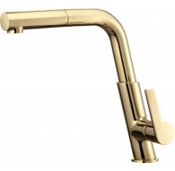 Kitchen faucet with pull-out spout