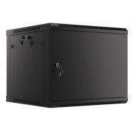 Lanberg WF01-6609-00B rack cabinet 9U Wall mounted rack Black