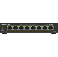 NETGEAR 8-Port Gigabit Ethernet PoE+ Plus Switch (GS308EP) Managed L2/L3 Gigabit Ethernet (10/100/1000) Power over Ethernet (PoE