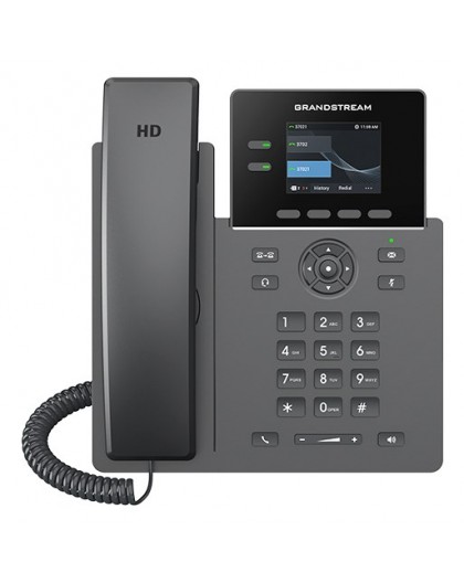 Grandstream Networks GRP2610 IP phone Black 2 lines TFT
