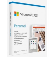 Microsoft 365 Personal PL (1 person 5 devices 12 months physical version Poland) (EP2-32454)
