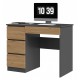 Desk MIJAS LEFT 98x51x76 cm Anthracite/Artisan