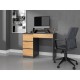 Desk MIJAS LEFT 98x51x76 cm Anthracite/Artisan