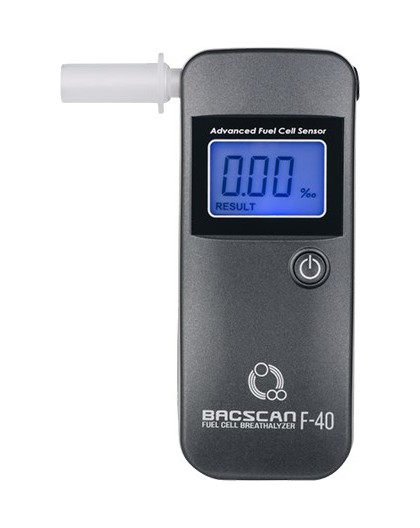 BACscan F-40 alcohol tester 0 - 4% Grey