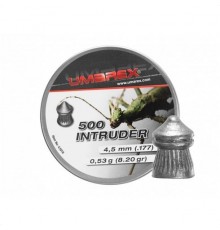 4.5 mm UMAREX Intruder Pointed Ribbed 500 pcs.