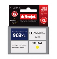 Activejet AH-903YRX tindik (asendaja HP 903XL T6M11AE Premium 12 ml kollane)