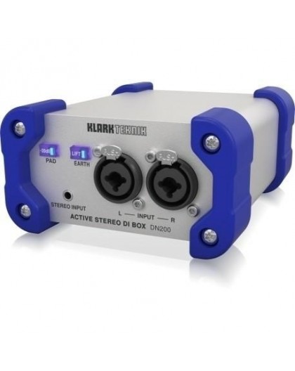 Klark Teknik DN200 V2 DI-Box aktywny 2-kanałowy