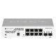 Mikrotik CSS610-8G-2S+IN network switch Gigabit Ethernet (10/100/1000) Power over Ethernet (PoE) White