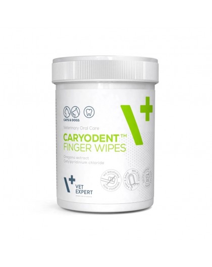 VETEXPERT Caryodent Finger Wipes - dog vitamins - 100ml