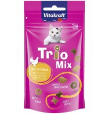 VITAKRAFT Trio Mix Poultry - cat treats - 60g