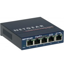 NETGEAR GS105 Unmanaged Gigabit Ethernet (10/100/1000) Blue