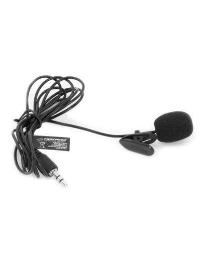 Esperanza EH178 Microphone with clip Black