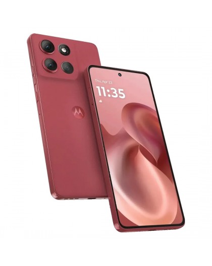 Motorola Moto G86 Power 5G 12/256 GB smartphone in Pantone Chrysanthemum (pink)