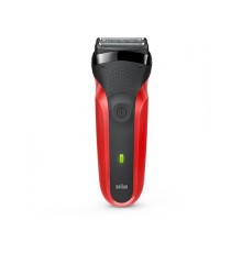 Braun Series 3 300s Foil shaver Trimmer Black, Red