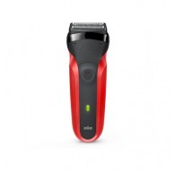 Braun Series 3 300s Foil shaver Trimmer Black, Red