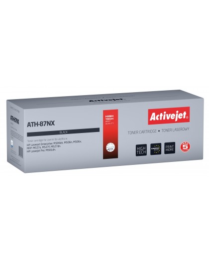 Activejet ATH-87NX toner (replacement for HP 87X CF287X Supreme 18000 pages black)