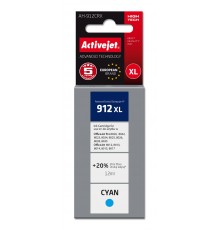 Activejet AH-912CRX Ink Cartridge (replacement for HP 912XL 3YL81AE Premium 990 pages cyan)