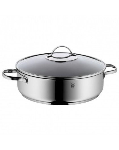 WMF frying pan coated 28 cm glass lid