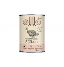 OLLO Puppy Pure Turkey - wet dog food - 850 g