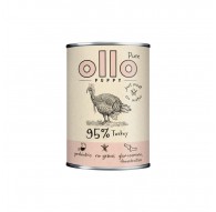 OLLO Puppy Pure Turkey - wet dog food - 850 g