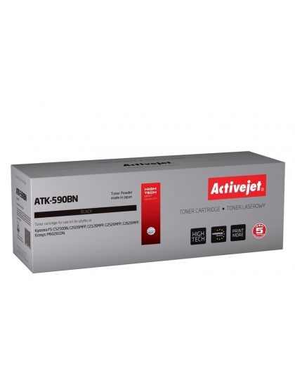 Activejet ATK-590BN Toner (replacement for Kyocera TK-590BK Supreme 7000 pages black)