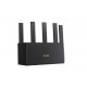 Tenda TX12L Pro wireless router Gigabit Ethernet Dual-band (2.4 GHz / 5 GHz) Black