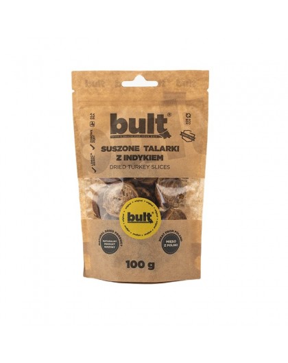 BULT Dried turkey slices - dog treat - 100g