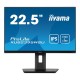 iiyama ProLite 22.5” 1920 x 1200 monitor featuring IPS panel technology and a height adjustable stand