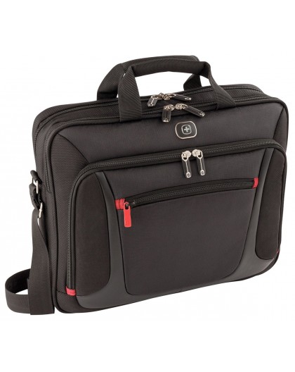 Wenger/SwissGear 600643 notebook case 38.1 cm (15") Briefcase Black