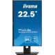iiyama ProLite 22.5” монитор с разрешением 1920 x 1200, оснащенный IPS панелью и подставкой с регулируемой высотой.
