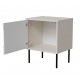 Cama Bedside cabinet, 2 pcs. INSERTO 50x40x61.5 cashmere + LED