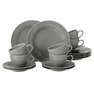 SELTMANN BEAT COLOR GLAZE coffee set for 6 people