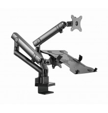 Gembird MA-DA3-02 monitor mount / stand 81.3 cm (32") Desk Black