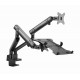 Gembird MA-DA3-02 monitor mount / stand 81.3 cm (32") Desk Black