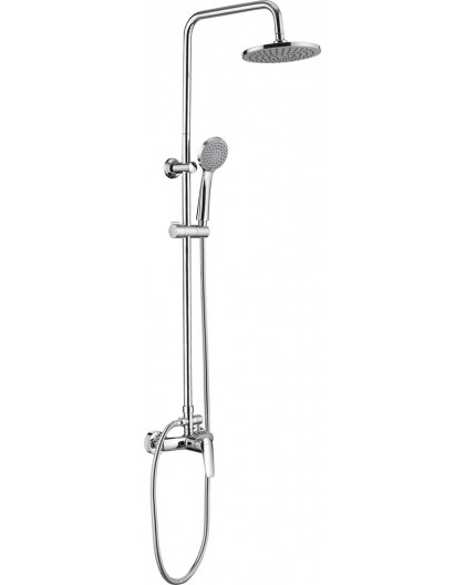 3-function shower head - with mixer tap