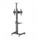 Gembird TVS-70T-02 Aluminum TV floor stand with caster wheels, 37" - 70", black