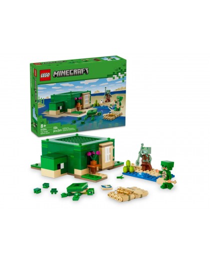LEGO MINECRAFT 21254 THE TURTLE BEACH HOUSE