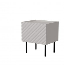 Cama LUCCA bedside cabinet, 2 pcs, 47x40x52, cashmere