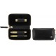 ZWILLING Twinox Gold Edition manicure set 97746-004-0 - black leather case 3 pieces - black