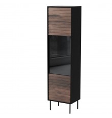 Cama CORTINA display cabinet 53x40x182 black