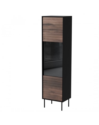 Cama CORTINA display cabinet 53x40x182 black