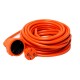 10 m retractable extension cord, PZO10M2x1.0 mm VERTEX