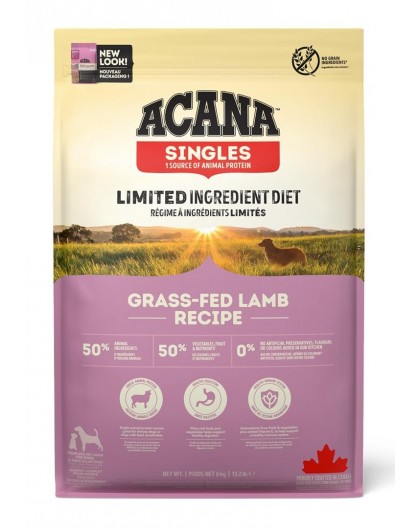 ACANA Singles Grass-Fed Lamb - dry dog food - 6kg