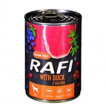 Dolina Noteci RAFI duck, blueberry, cranberry - Wet dog food 400 g