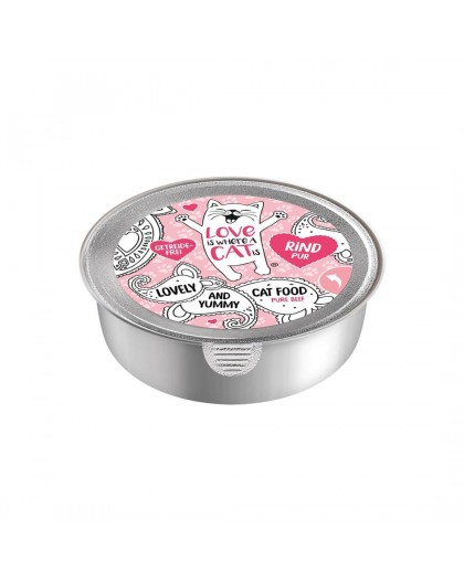LOVE IS WHERE A CAT IS® Beef - wet cat food - 85g