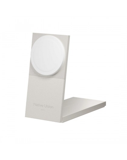 Native Union Rise 2-In-1 Qi2 Wireless Charger Sandstone