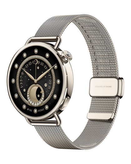 Xiaomi S4 3.35 cm (1.32") AMOLED 41 mm Digitaalne 466 x 466 pikslit Kuldring