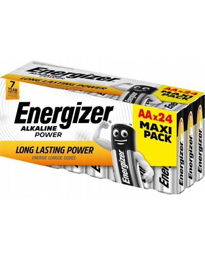 ENERGIZER BATTERIES AP AA LR6 24 PIECES NEW